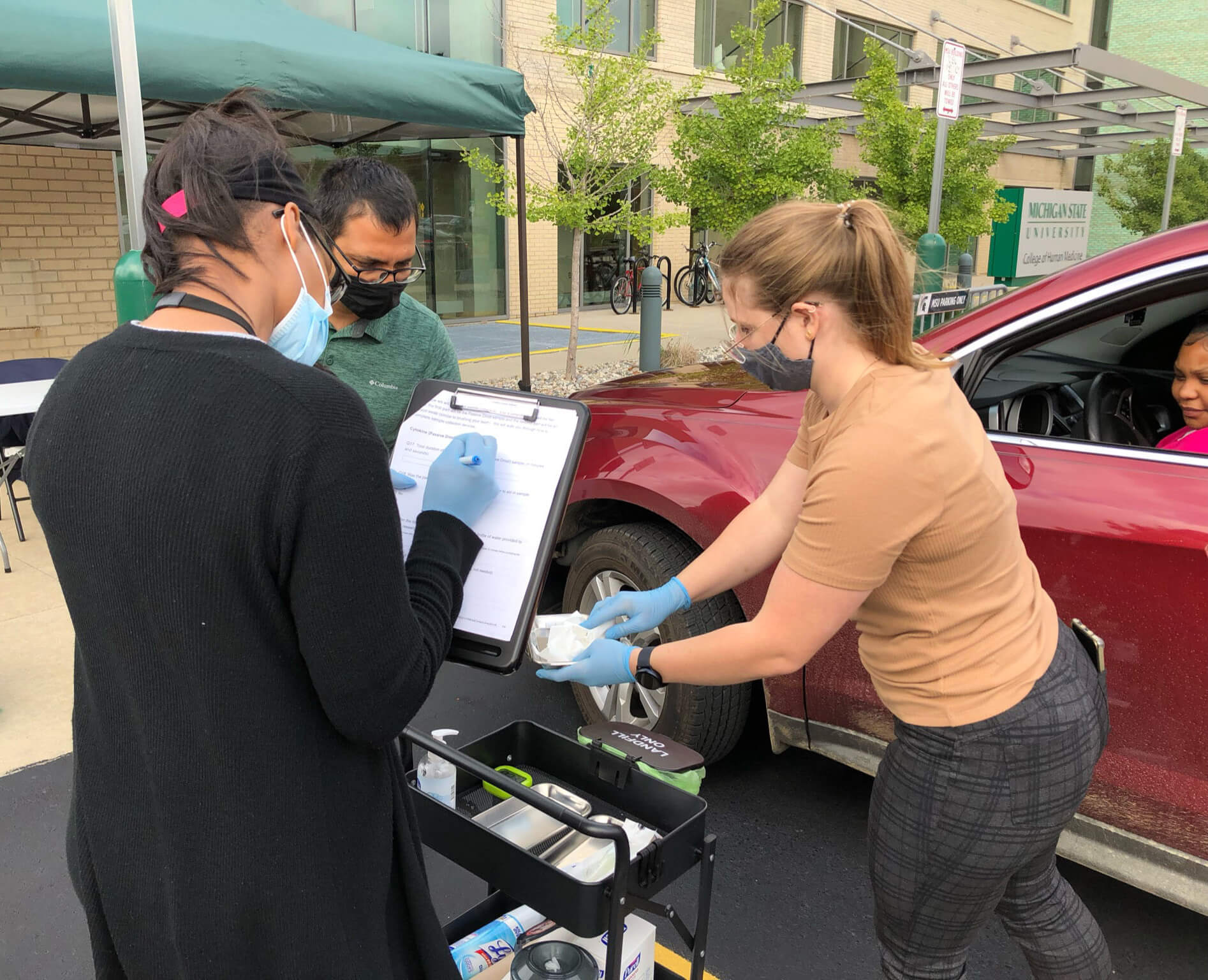 Pick-up & Delivery Routes for N95 Masks Decontamination Program in  Louisville During COVID-19 Pandemic